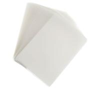 SILENRADAWN Pochettes de Plastification Thermiques Stockage Facile 100 Feuilles en Plastique Transparence Nette Étanchéité Solide pour Photo et Carte