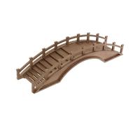 SILENRADAWN Pont Miniature en Bois Massif Modèle Arche Vintage pour Jardin Zen Extérieur Décor de Paysage Bonsaï Accessoire Micro Scène Maison de Poupée