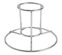 SILENRADAWN Porte-Poulet de Rôtissage Inoxydable Multifonction Support Étayé pour Volaille Dinde Oie et Poulet Facile à Transporter pour BBQ Camping et Cuisine