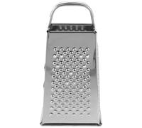 SILENRADAWN Râpe Multifonction en Acier Inoxydable 6 Pouces, 4 Faces pour Râper, Trancher et Émincer Légumes et Fromage, Petite Râpe Portable Cuisine, Trancheuse Légumes Pratique et Sécurisée