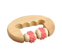 SILENRADAWN Rouleau de Massage Corporel en Bois pour Femmes et Hommes, Augmente la Circulation Sanguine, Accélère la Récupération Musculaire, pour Cuisses et Bras