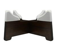 SILENRADAWN Support de Sol Pliable pour Tambour en Bois Aspect, Patin Antidérapant en Silicone, Pied Stable pour Handpan et Percussion, Présentoir Portable pour Scène et Couleur Aléatoire