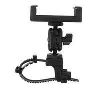 SILENRADAWN Support de téléphone pour guitare : Support de téléphone portable avec fixation pour lyre pour instruments de musique - de portable pour la pratique en groupe et l'enseignement