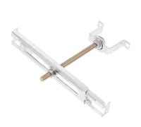 SILENRADAWN Support Plafonnier Ajustable en Fer Argenté pour Luminaire de Plafond, Accessoire de Fixation Facile à Installer, pour Environnement de Bureau