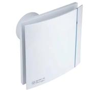 S & P Silent -100 Design - Extracteur salle de bains argenté 3c