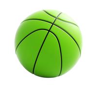 Silent Basketball - Ballon de basketball en mousse silencieux pour entraînement en intérieur, parfait pour la pratique du dribble silencieux et les activités des jeunes (vert)