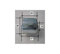 Silent bloc d'oeil de crémaillère de direction pour Renault 4 (10/1961-12/1993)