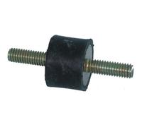 Silent bloc universel mâle/mâle - Ø: 20mm - Longueur: 15mm, Filet: M6 - Longueur filet: 14mm