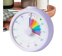 Silent Countdown Timer, Rainbow Schedule Tool, Multifunctional Time Management Device with Adjustable Alarm, Ideal for Portable Home, Classroom Work, Meetings, Study, and Daily Product