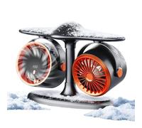 Silent Desk Fan 5 Speeds USB Rechargeable Airplane Quiet Coo Turbine Device
