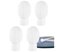 Silent Drum Pad - Silicone Practice Head, Mute Drumstick Accessory, Sound Reduction Pad | Lightweight Rebound, Noise Control Design for Drumming Practice, Studio, and Home Use