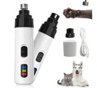 Silent Groom Pro Nail Grinder with LED Light & 3 Speeds, Electric Pet Nail Trimmer, Paws Grooming & Smoothing Tool, Silent Groom Pro for Dogs and Cats (1 Set)