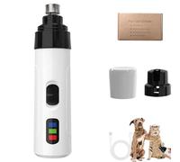 Silent Groomer Pro Nail for Dogs, Whisperpaws™ - Pain-Free Nail Trimmer, with 2 PCS Grinding Head, Pet Nail File Paws Grooming & Smoothing Tool Gentle on Small to Large Dogs (1pcs)