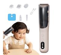 Silent Hair Clippers, Quiet Electric Haircut Clipper, 8.27x1.57 Inches Low Noise, Waterproof Cordless Trimmer, Rechargeable Hair Grooming Tool for Home, Toddler, Baby and Children Use