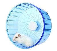Silent Hamster Wheel, Quiet Hamster Spinner, No Noise Exercise Troll, Running Hoop for Small Pets, Long Lasting and Noiseless PP Material for Pets, 14.5x14.5x9.5cm