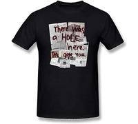 Silent Hill 100% Cotton T-Shirts There Was A Hole Here It S Gone Now Summer Cotton Graphic Tee Short-Sleeve Men Black Size 3XL
