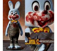 Silent hill 3 statuette 1 6 robbie the rabbit blue version 34 cm inconnu figgec003