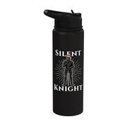 Silent Knight - Chevalier médiéval - Noël Stainless Steel Insulated Water Bottle