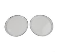 Silent Mesh Drum Head 12 Inch White Low Volume Practice(10 inch) | Reduces volume significantly, ideal for quiet home practice, two-layer mesh, aluminum frame, 12 inch size