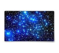 Silent Monsters Tapis de Souris L 36 x 25 cm, Mouse Pad, Motif Cosmos, Tapis de Souris en Tissu, antidérapant, Silencieux, Le Jeu vidéo, Bureau, Home Office, Lavable, Enroulable, Cousu