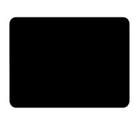 Silent Monsters Tapis de Souris L 36 x 25 cm, Mouse Pad, Motif Noir, Tapis de Souris en Tissu, antidérapant, Silencieux, Le Jeu vidéo, Bureau, Home Office, Lavable, Enroulable, découpé au Laser