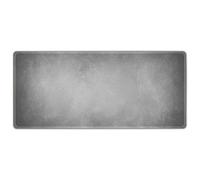 Silent Monsters Tapis de Souris XXL 90 x 40 cm, Mouse Pad Grand, Motif Gris, Tapis de Souris en Tissu, antidérapant, Silencieux, Le Jeu vidéo, Bureau, Home Office, Lavable, Enroulable, Cousu