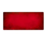 Silent Monsters Tapis de Souris XXL 90 x 40 cm, Mouse Pad Grand, Motif Rouge, Tapis de Souris en Tissu, antidérapant, Silencieux, Le Jeu vidéo, Bureau, Home Office, Lavable, Enroulable, Cousu