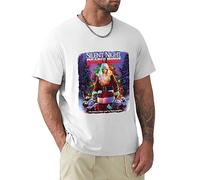 Silent Night Deadly Night Horror Cult Movie Mens T-Shirt Black Unisex Tee White M