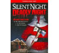 Silent Night Deadly Set de 3 disques de nuit avec 3 DVD