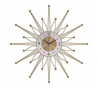 Silent Non-Ticking Decorative Wall Clock Nordic Style Wall Clock with Pendulum Modern Decorative Clocks for Living Room Bedroom Office Decor