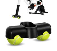 Silent-Qiaoyou Adaptateurs de Pieds pour Entraîneurs de Vélo, Adaptateurs de Pieds à Bascule pour Vélo D'intérieur, pour Entraînement de vélo Wahoo Kickr Core