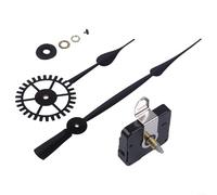 Silent Quartz Clock Movement 18mm Shaft High Torque(Black 1)