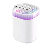 Silent Rhythm Humidificateur à brume froide pour grandes pièces et bureaux, capacité du réservoir d'eau de 3 L, design à triple buse, fonctionnement ultra silencieux inférieur à 20 dB, automatique