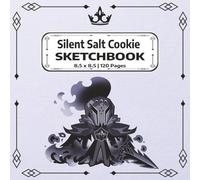 Silent Salt Cookie Sketchbook: A Cute Square Sketchbook for Drawing, Doodling, Manga, Cartoons & Creative Art | 120 Blank Pages | 8.5 x 8.5 (Cookie Run Kingdom Fan Art)