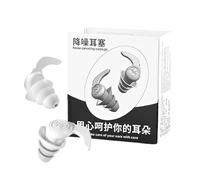 Silent Sleep Buds - Lot de bouchons d'oreilles étanches bloquant le son | Insert de protection d'oreille confortable pour l'extérieur, les voyages, la maison, les études, les outils de concentration