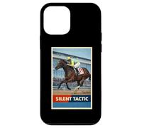 Silent Tactic Cheval, Course de Chevaux, Santa Anita, Del Mar Coque pour iPhone 12 Mini