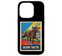 Silent Tactic Cheval, Course de Chevaux, Santa Anita, Del Mar Coque pour iPhone 14 Pro