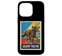 Silent Tactic Cheval, Course de Chevaux, Santa Anita, Del Mar Coque pour iPhone 14 Pro Max