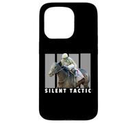 Silent Tactic Cheval, Course de Chevaux, Santa Anita, Del Mar Coque pour iPhone 15 Pro