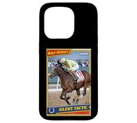 Silent Tactic Cheval, Course de Chevaux, Santa Anita, Del Mar Coque pour iPhone 15 Pro