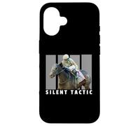 Silent Tactic Cheval, Course de Chevaux, Santa Anita, Del Mar Coque pour iPhone 16