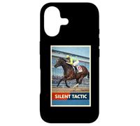 Silent Tactic Cheval, Course de Chevaux, Santa Anita, Del Mar Coque pour iPhone 17