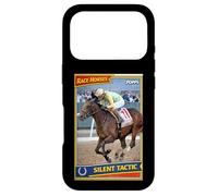 Silent Tactic Cheval, Course de Chevaux, Santa Anita, Del Mar Coque pour iPhone 17 Pro