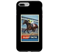 Silent Tactic Cheval, Course de Chevaux, Santa Anita, Del Mar Coque pour iPhone 7 Plus/8 Plus