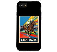 Silent Tactic Cheval, Course de Chevaux, Santa Anita, Del Mar Coque pour iPhone SE (2020) / 7/8