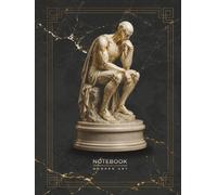 Silent Titan Notebook: A Modern Art Notebook Inspired by Futuristic Statues, Marble Texture, and Timeless Strength