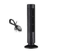 Silent Tower Fan - 12.99 Inch Silent Airflow Cooler | 400g Electric Cooling Fan - Bladeless USB Desktop Air streamlined safety design perfect for Cuѕtomizing airflow in your office