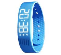 Silent Vibrating Alarm Wristband, Silent Wrist Shock Bands with Step Counter Pedometer Vibration Alarm Watch Rechargeable for Heavy Sleepers Students, Sports, Won‘t WKE Your Partner