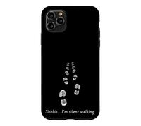 Silent Walking Shhh ne me dérange Pas, Je Marche silencieusement Coque pour iPhone 11 Pro Max
