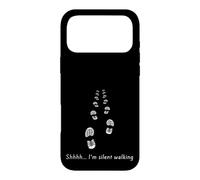 Silent Walking Shhh ne me dérange Pas, Je Marche silencieusement Coque pour iPhone 17 Pro Max